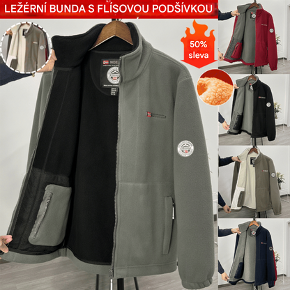 🎁🌞【S-3XL】Pánská fleecová bunda – Dokonalá kombinace stylu, pohodlí a tepla do všech podmínek