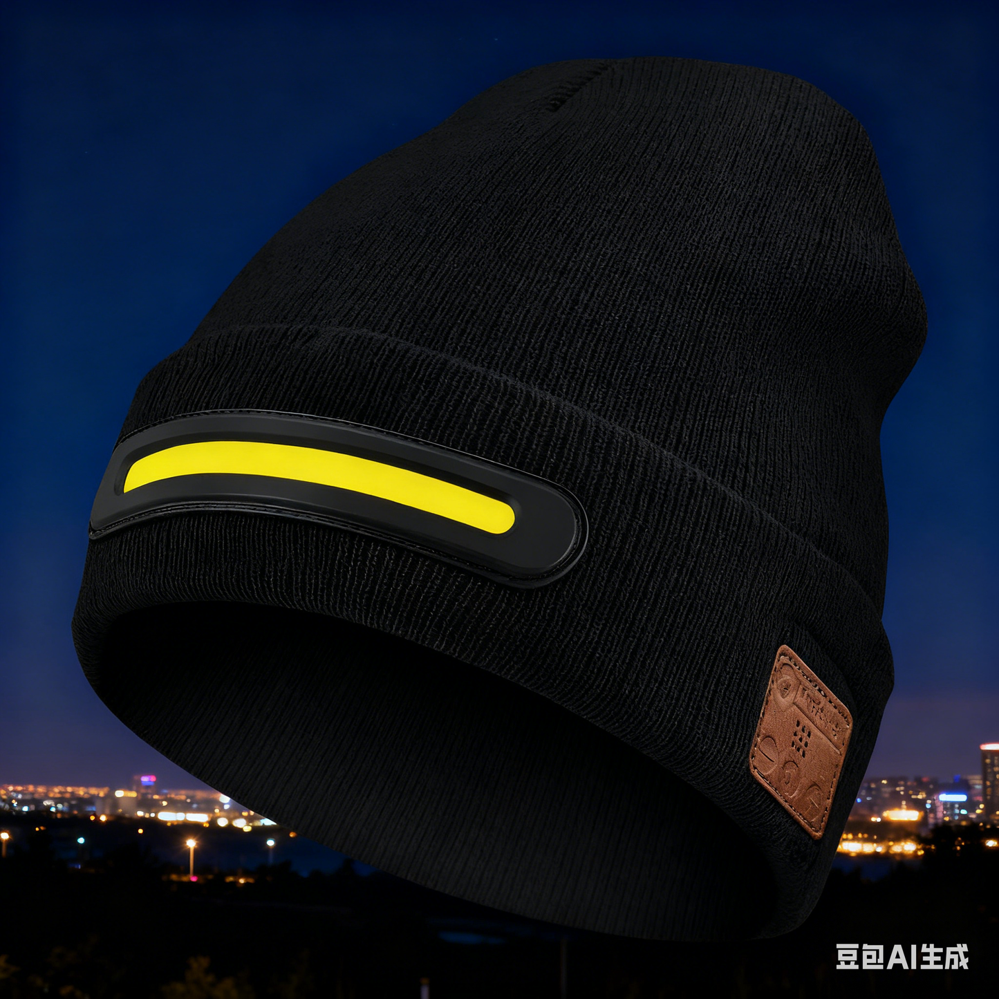 🔥49%OFF🔥🧢Nabíjateľná LED čiapka s Bluetooth，Zostaňte v teple💡