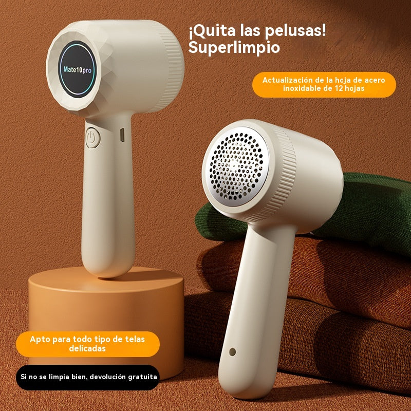 🔥【Compre 1 y obtenga 1 gratis】✨ Quitapelusas eléctrico portátil multifuncional quitapelusas profesional para prendas de lana punto y algodón 👕🧥🧶