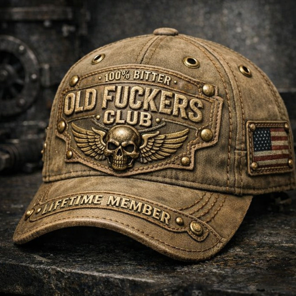 🔥49%OFF🔥 Gorra de béisbol retro del Old Guys Club