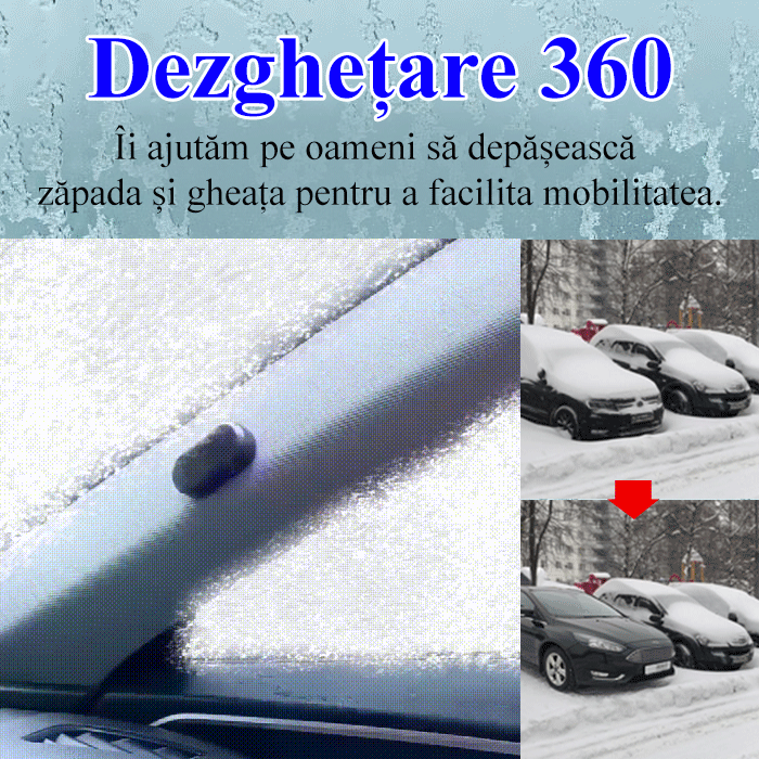 🔥 Herramientas especiales para quitar la nieve del coche, descongelar y derretir la nieve de las ventanas