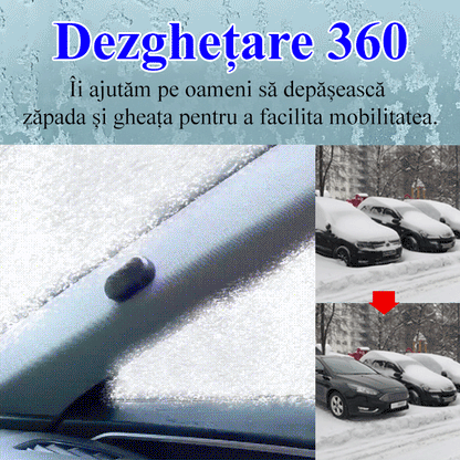 🔥 Herramientas especiales para quitar la nieve del coche, descongelar y derretir la nieve de las ventanas
