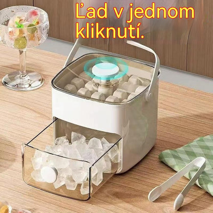 🧊2026 Miska na ľad s vekom – Jednoduchá výroba ľadu