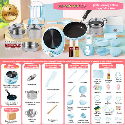 🎁🍳【50% de descuento】Nuevo mini juguete de cocina para niños, el mejor regalo