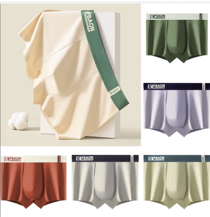 🌟【Balenie 6 kusov】【1 sada 28 eur】🧊 Pohodlné a priedušné pánske boxerky so stredne vysokým pásom