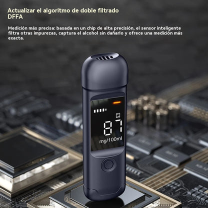 🍷【-50 % de descuento】Alcoholímetro portátil y preciso – compruébate antes de conducir