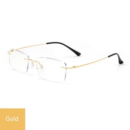 👓 Vysokokvalitné, extrémne ľahké a vysoko priehľadné profesionálne okuliare bez rámu s ochranou proti modrému svetlu. Unisex dizajn. ✨