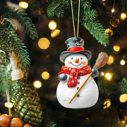 🎄⛄【Zľava 50 % na obmedzený čas】Roztomilá vianočná ozdoba snehuliaka【24 kusov】