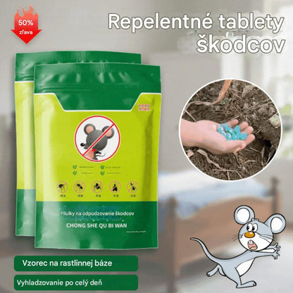 【50 sztuk】【Super niska cena 🔥】 Skuteczne tabletki na szczury i owady z kryształowymi kwiatami.