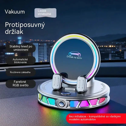 📱 Držiak do auta RGB s automatickým upínaním a 15W bezdrôtovým nabíjaním