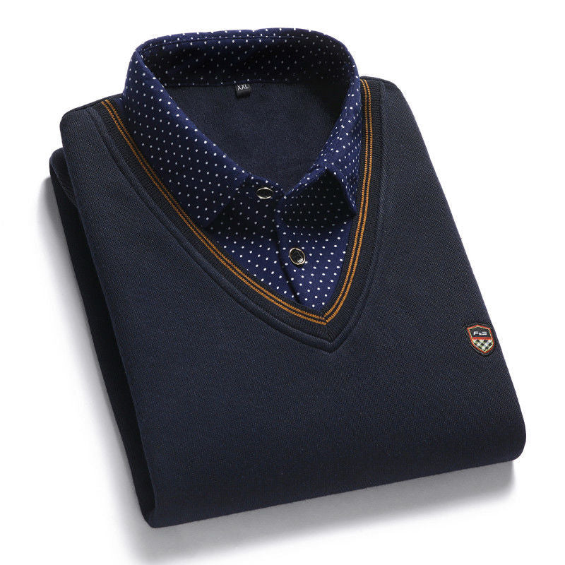 👔40%OFF--Krajnja ponuda za kraj godine[M-4XL] Muška pletena svilena košulja