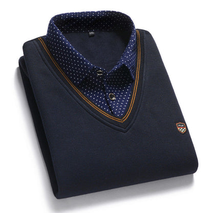 👔40%OFF--Krajnja ponuda za kraj godine[M-4XL] Muška pletena svilena košulja
