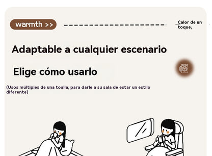 🛋️Oferta especial de Navidad para madrugadores:🎉 funda de sofá suave y antideslizante de felpa🍂【180*150cm】
