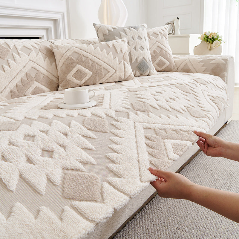 🛋️Oferta especial de Navidad para madrugadores:🎉 funda de sofá suave y antideslizante de felpa🍂