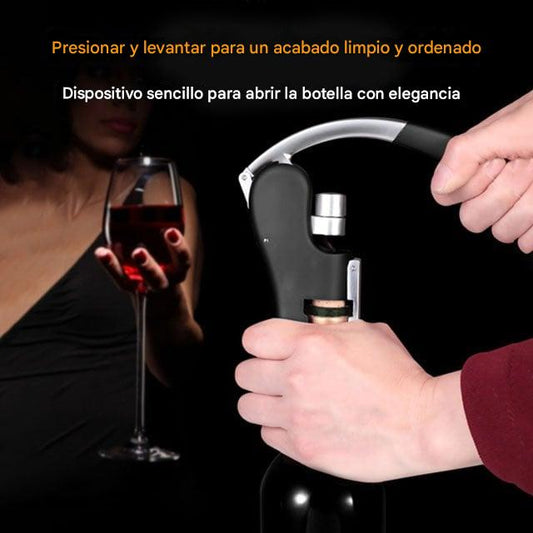 🔥✨Abridor rápido de botellas de vino con cuello de cisne