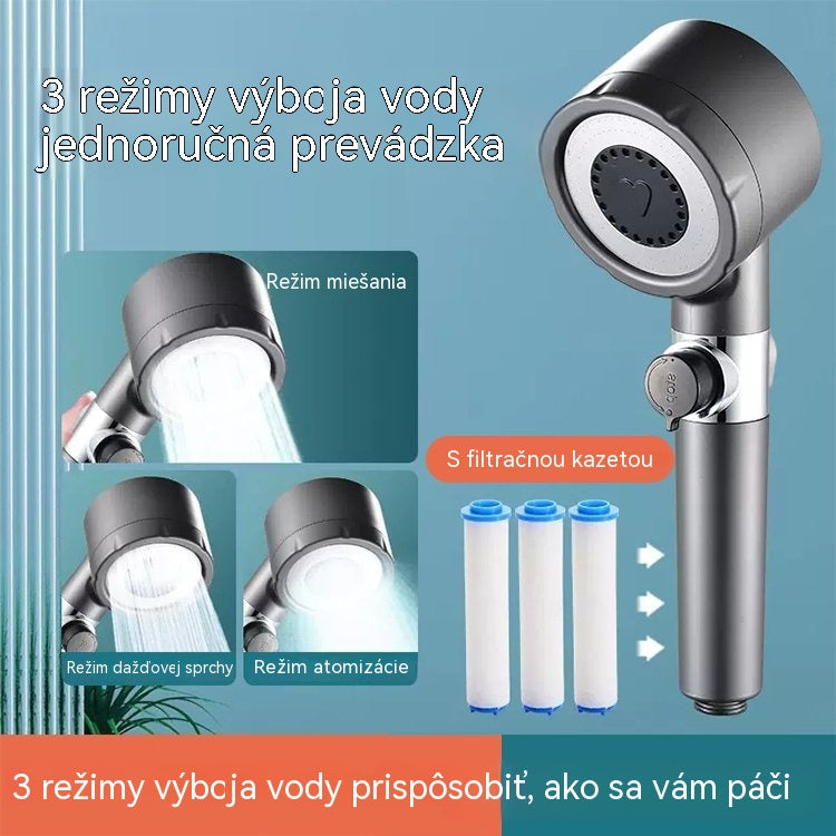 🔥【Časovo obmedzená ponuka】🔥Multifunkčná sprchová hlavica s masážou a starostlivosťou o pokožku