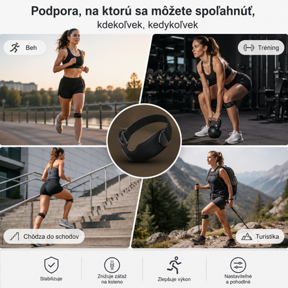 4 páry za 23 eur🏃‍♀️ Športová ortéza na koleno👉 Koleno potrebuje čas. Táto páska mu ho dáva.