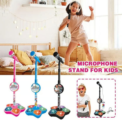 💥Juguete de micrófono, juguete de máquina de karaoke con luz.