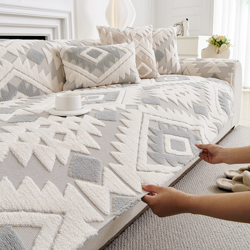 🛋️Oferta especial de Navidad para madrugadores:🎉 funda de sofá suave y antideslizante de felpa🍂