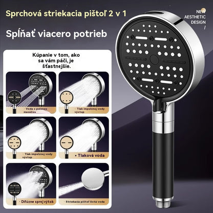 💦🚿【Limitovaná zľava -50%】Bestseller vysokotlaková sprchová hlavica s viacerými funkciami, so filterom na vodu do kúpeľne