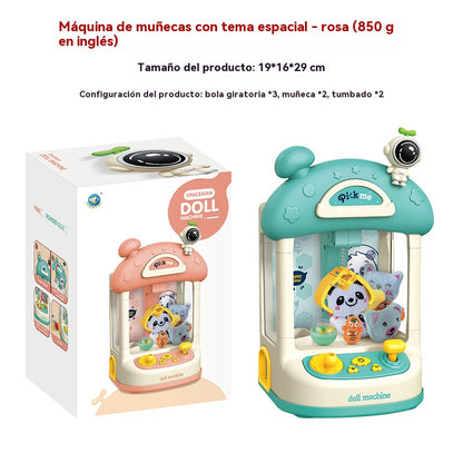 📢📢¡¡50% de descuento!!! 🎅 Linda máquina para apretar animales para niños 🎉 Contiene peluches y juguetes de cápsula🧸