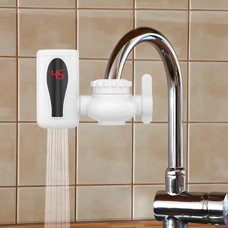 ⚡🚰 【Polovičná cena na obmedzený čas】Nová rýchlo ohrievacia kuchynská batéria, ohrev za 3 sekundy, bez potreby inštalácie, domáca elektrická batéria.