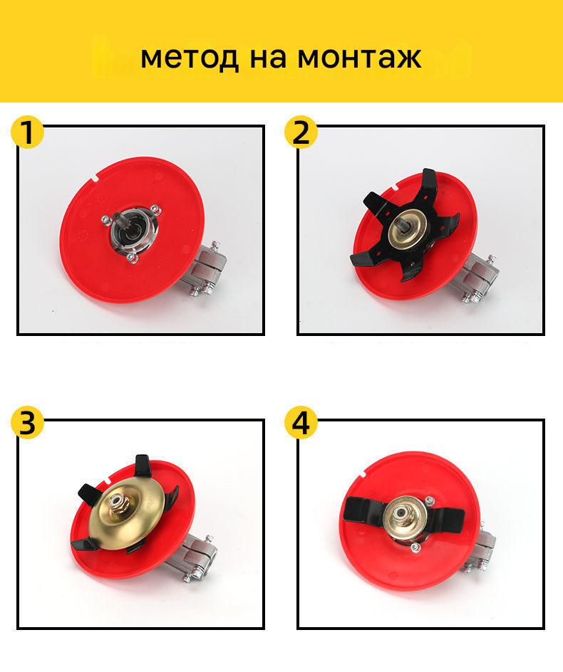 🌿【2 остриета + предпазител】Многофункционален инструмент за плевене，😁👍Много ефективен срещу плевели