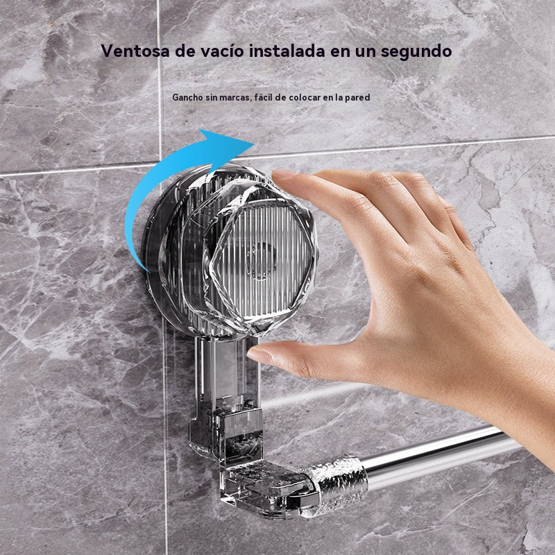 🚿✨【Kúp jeden a druhý dostaneš zadarmo】Otočná uteráková tyč s prísavkou, bez nutnosti vŕtania.