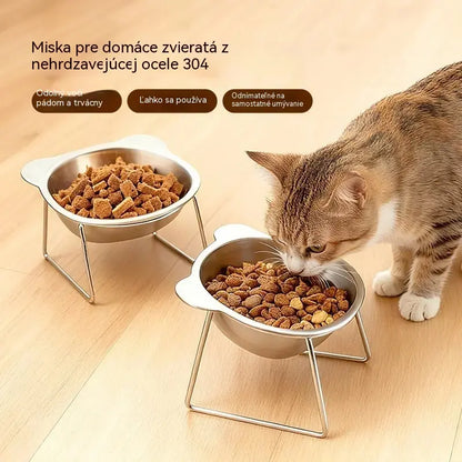 🎃 Halloweensky špeciál: Polovičná cena! 🥣 Ergonomická miska na kŕmenie (sklon 15°)