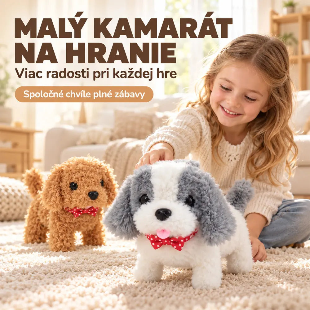 🐕🔥【Špeciálna ponuka🎉】 Plyšová hračka Inteligentný robot