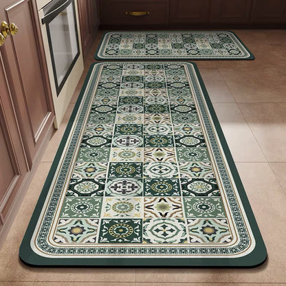 💥💥【Ostatni dzień 50% zniżki】💥【40*60+40*120cm】Maty antypoślizgowe i bardzo chłonne do kuchni i łazienki