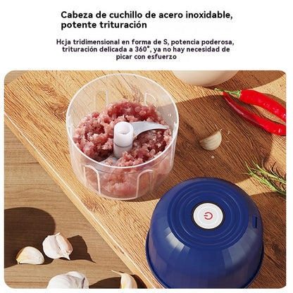 💥ÚLTIMO DÍA DE OFERTAS 50 % DE DESCUENTO⏰¡MÁS DE 50 000 UNIDADES VENDIDAS!🧄 Picadora eléctrica de ajo, mini picadora portátil de verduras