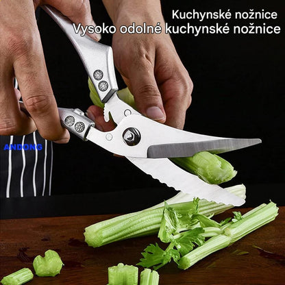 💥🔪Špeciálna ponuka! 50% zľava 🔥 Odolné multifunkčné kuchynské nožnice