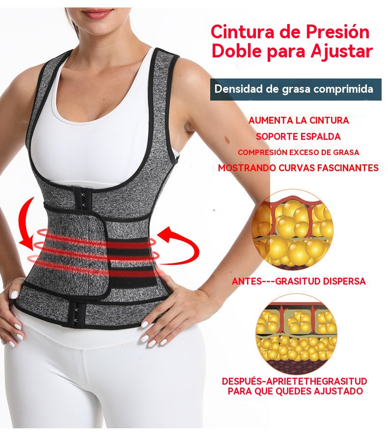 👗🔥🔥【¡50% de descuento por tiempo limitado!】Diseño de doble soporte en la cintura: chaleco cálido de invierno + moldeador