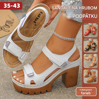 【Veľkosti 35-43】🔥 Sandále na platforme – vyššie, stabilnejšie, štýlovejšie