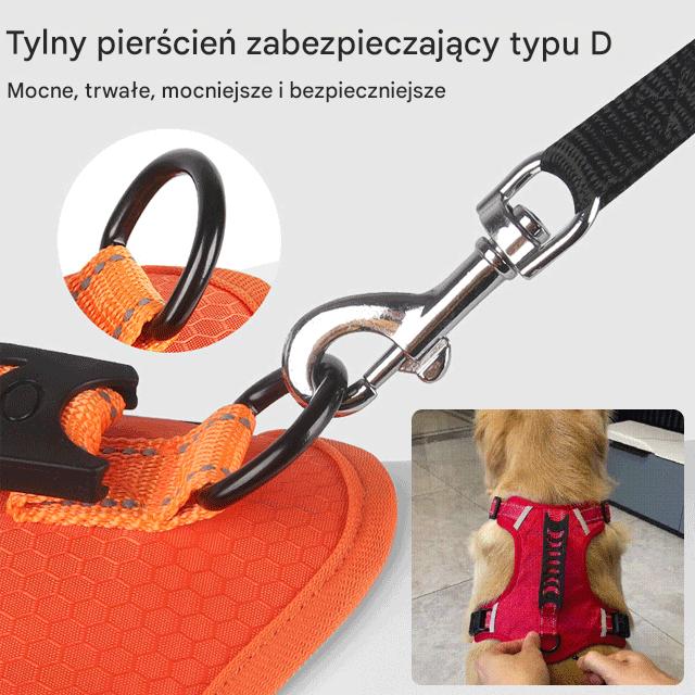 🐶【5-30KG】Szelki dla psa bez ciągnięcia dla zwierząt domowych