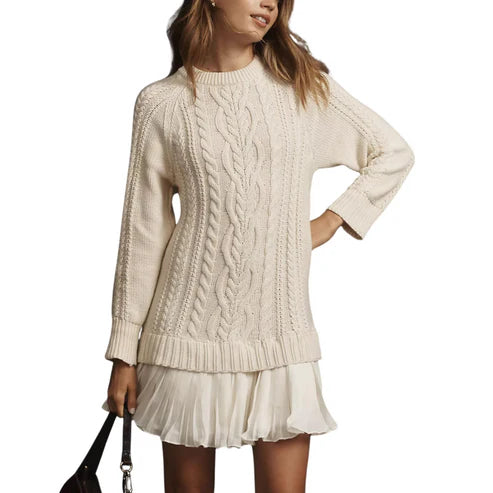 💖【Sezónna špeciálna zľava 50%】Elegantné pletené šaty pre ženy