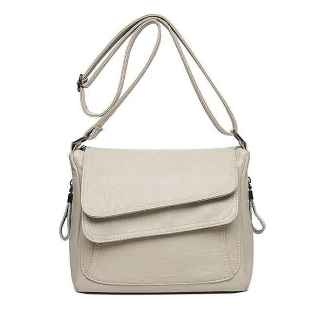 ✨👜 【Descuento limitado -50%】Nuevo bolso de hombro de cuero suave para mujer