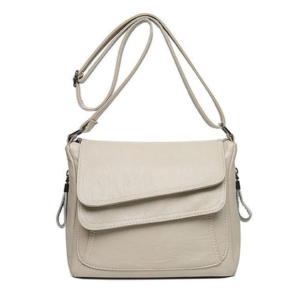 ✨👜 【Descuento limitado -50%】Nuevo bolso de hombro de cuero suave para mujer