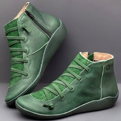 🔥【50% de descuento!】【Tallas 35-43】Nuevas zapatillas anchas de invierno para mujer botines casuales.