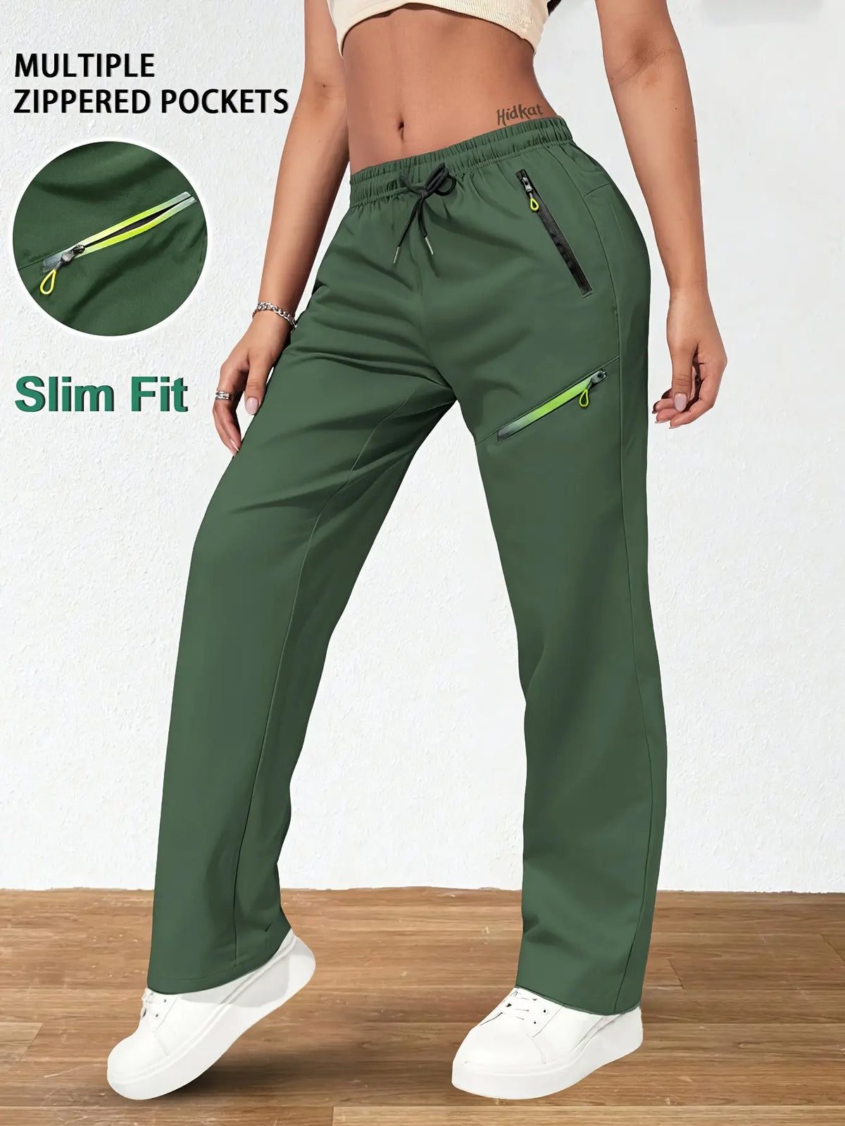 ⏳ 🔥 Dámske nohavice s rovnými nohavicami – elastický pás; vhodné do práce, na cesty aj na každodenné nosenie 👖✨