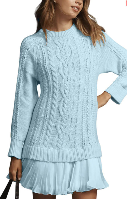 💖【Sezónna špeciálna zľava 50%】Elegantné pletené šaty pre ženy
