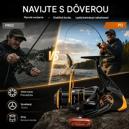 🦈🦈 Vysokokapacitný prívlačový navijak