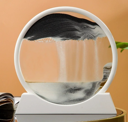 🌄🌄Adornos de arenas movedizas 3D para decoración del hogar con forma de montaña y río antiguos