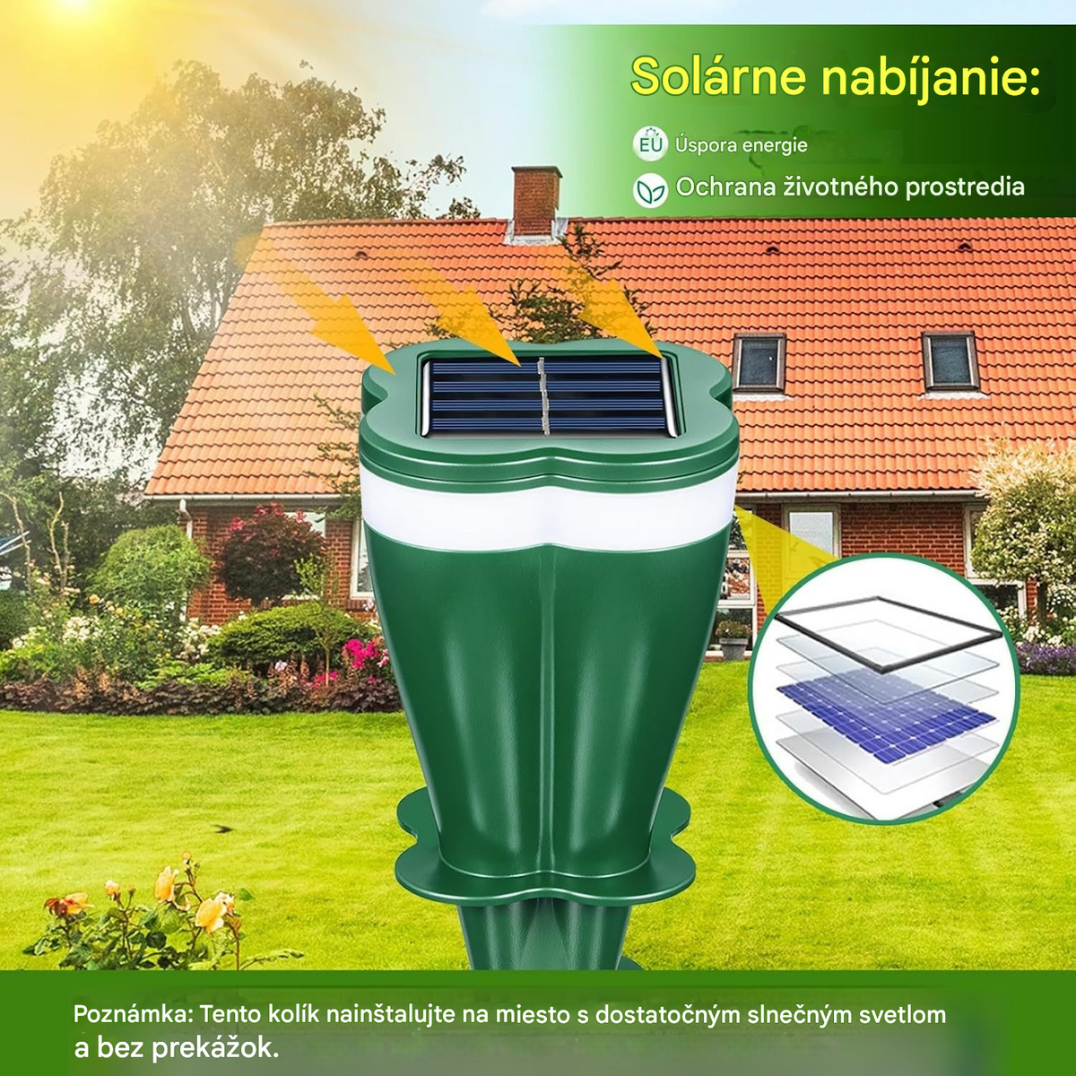 Akcia na produkt - 50% zľava ☘️ Vodotesný solárny repelent proti zvieratám