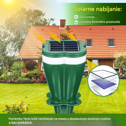 Akcia na produkt - 50% zľava ☘️ Vodotesný solárny repelent proti zvieratám