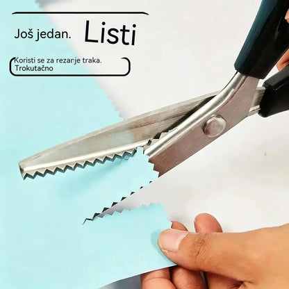 🔥Kupi 1, dobi 1 gratis (2 artikla)  24 eura✂️ Profesionalne nazubljene škare – Oštre nazubljene škare