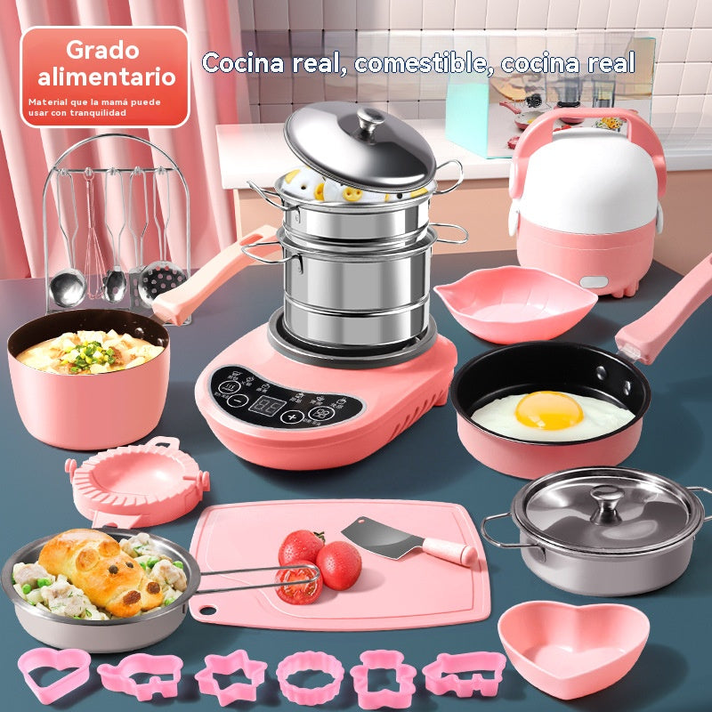 🎁【El regalo perfecto para niños】🍳 Mini juguetes de cocina para niños