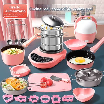 🎁【El regalo perfecto para niños】🍳 Mini juguetes de cocina para niños