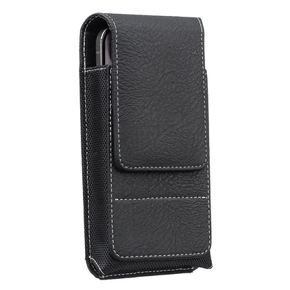 1 kus za 22 € 🔥 Puzdro na telefón s klipom na opasok - magnetické zapínanie, odolné a obsahuje priehradky na karty (9,5*18,5 cm)